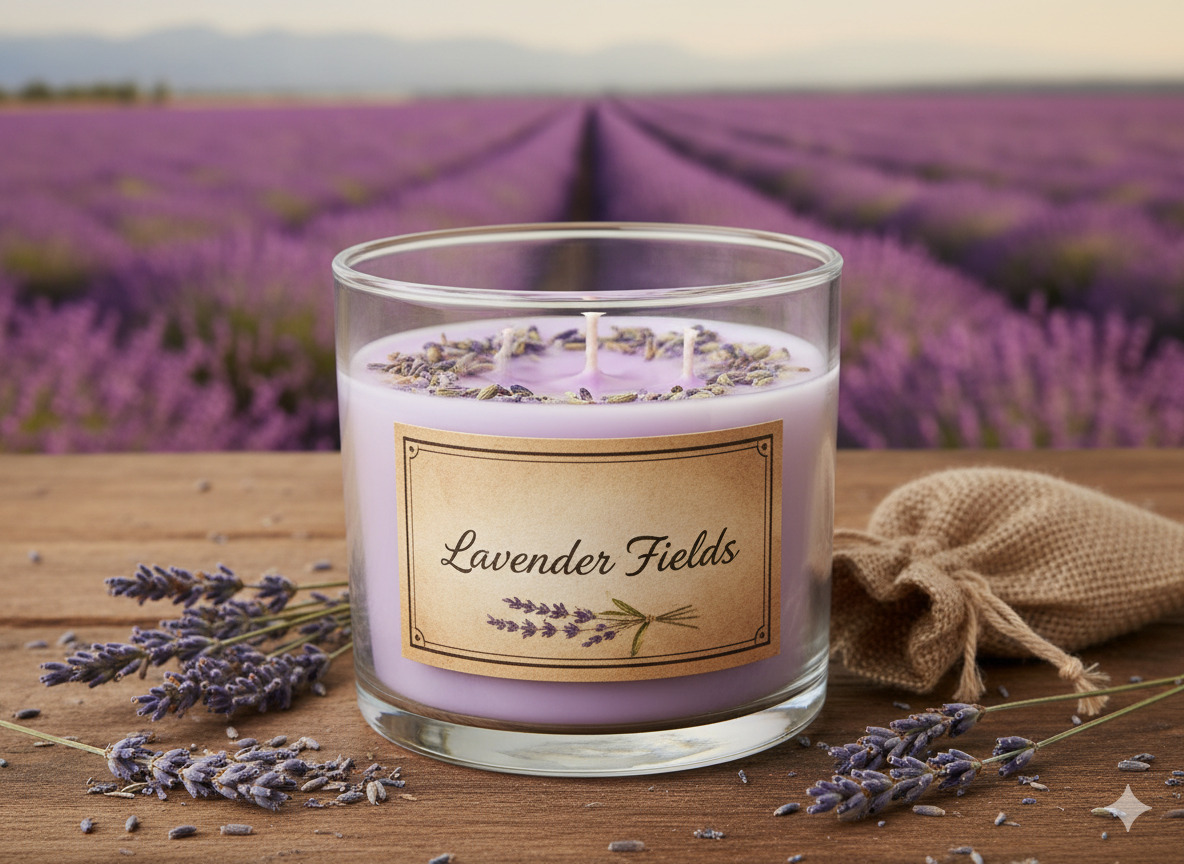 Lavender Fields Candle