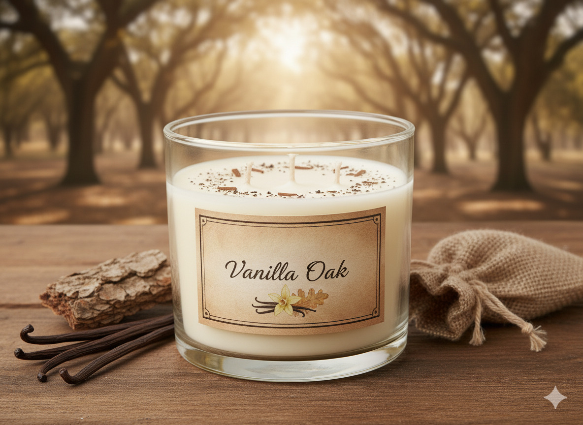 Vanilla Oak Candle